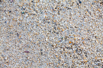 Close up view of hard sand texture for blur background
