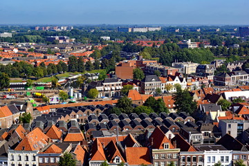 ZWOLLE ( Niederlande ) - Stadtpanorama