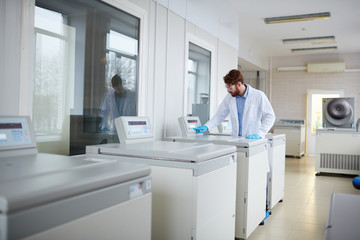 Obraz premium Scientific experiment
