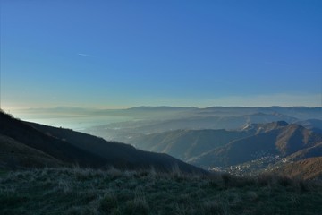 View on top of Monte Fasce
