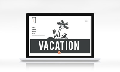 Vacation Recreation Relaxation Journey Concept