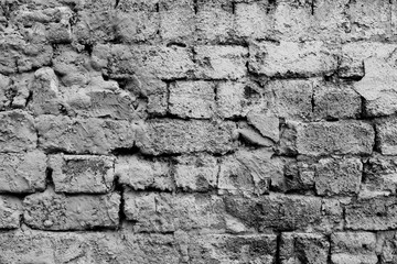 Brick texture with scratches and cracks