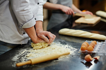 Preparing bread