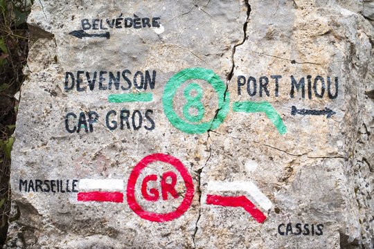 Randonn&eacute;e et signalisation