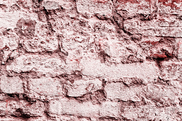 Brick texture with scratches and cracks