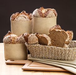 Bread and background