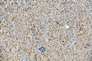 Close up view of hard sand texture for blur background