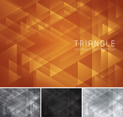 Triangle abstract background