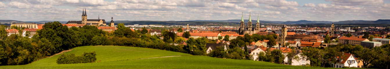 Fototapeta na wymiar Bamberg Panorama