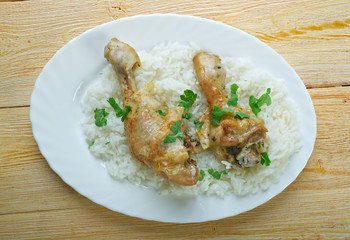 Chicken And Rice In The Slow Cooker