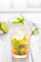 Mojito Drink, Selective Focus