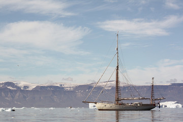 Sailing boat, Greenland