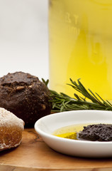 oil and bread