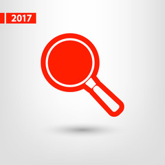 Search  icon, vector illustration. Flat design style