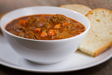 Hot stew.