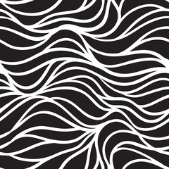 Fototapeta premium curved lines pattern