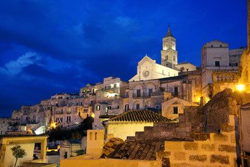 Fototapeta premium Matera, panorama