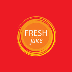 juice splash vector sign