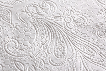 Embossed floral pattern