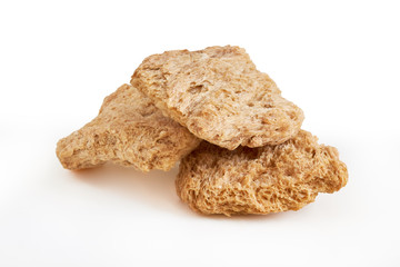 Raw soy meat