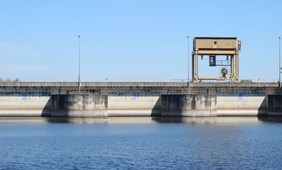 Naklejka premium Ubolrat dam environment, Khon Kaen Thailand