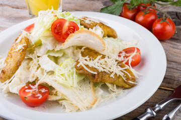 Fresh caesar salad