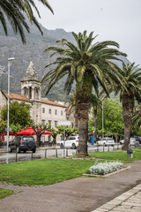 Obraz premium Makarska town, Croatia