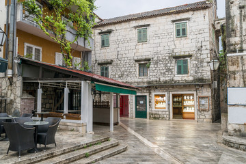 Naklejka premium Miasto Makarska, Chorwacja