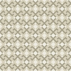 Islamic geometric seamless pattern, background in shades of sepia