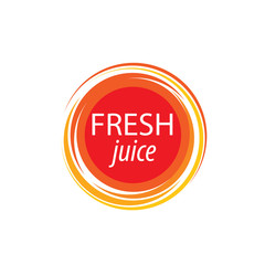 juice splash vector sign