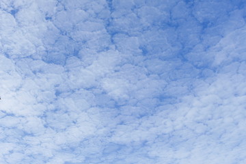 blue sky with white cloud  vivid in nature for background beautiful