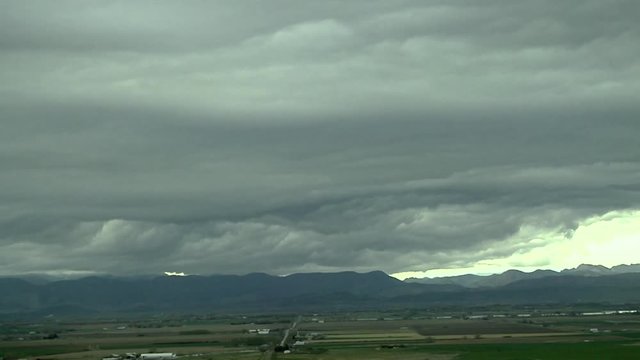 Asperitas Cloud Waves Above Colorado Front Range
