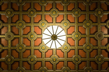 Ornate Ceiling - Terminal Tower - Cleveland, Ohio