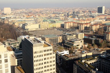 Blick vom Potsdamer Platz auf Berlin-Mitte (2017)