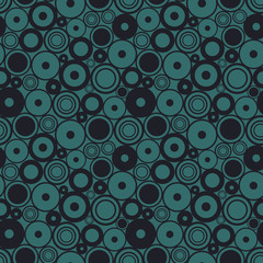 Seamless vector geometrical pattern. Endless background with hand drawn elements. Graphic illustration. Print for cover, fabric, wrapping, background.