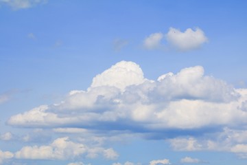 blue sky background with cloud in nature beautiful