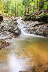 Bang Pae Waterfall at Khao Phra Thaeo National Park in Thalang, north of Phuket Town is a popular recreational spot for islanders. 