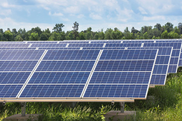 photovoltaics in solar power station energy from the sun 