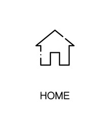 Home flat icon
