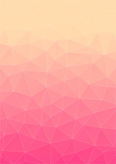 SunRise triangle background. Background of geometric shapes.