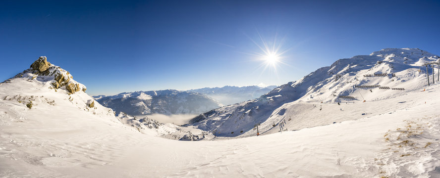 Bergpanorama Hochzillertal