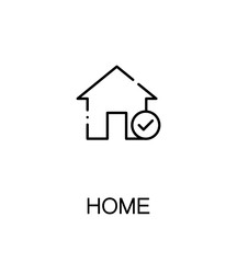 Home flat icon