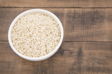 sesame white seed (Sesamum indicum)