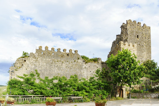 Burgruine in Camerota