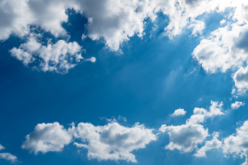 Obraz na płótnie Canvas White cloud with Blue sky