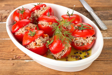 Gefüllte Tomaten