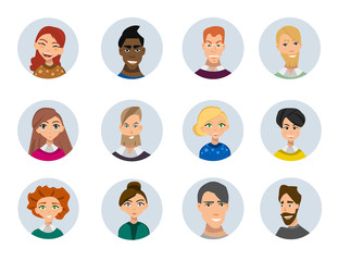 People avatars collection