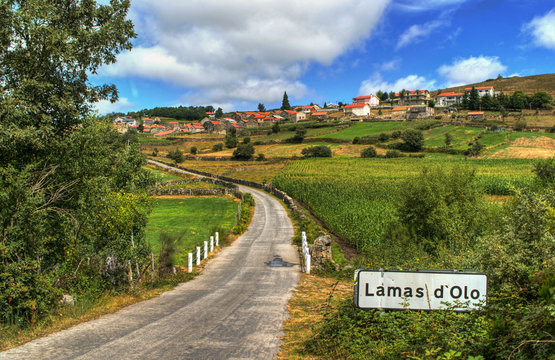 Rural village of Lamas de Olo in Vila Real, Portugal