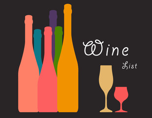 Wine Art Ilustration vector