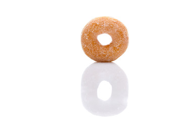 Fototapeta na wymiar various donut isolated on whitets 